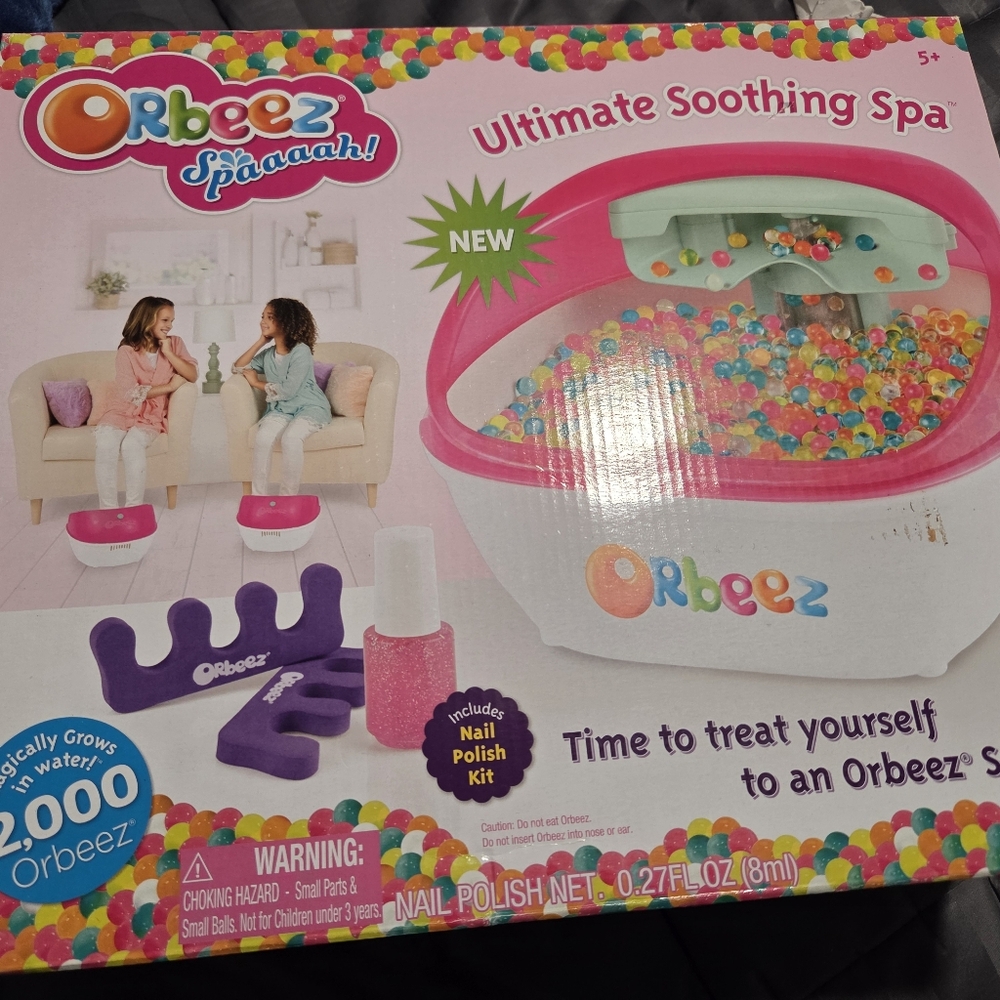 Ultimate Soothing Spa Kids Toy - Pink & Multicolor